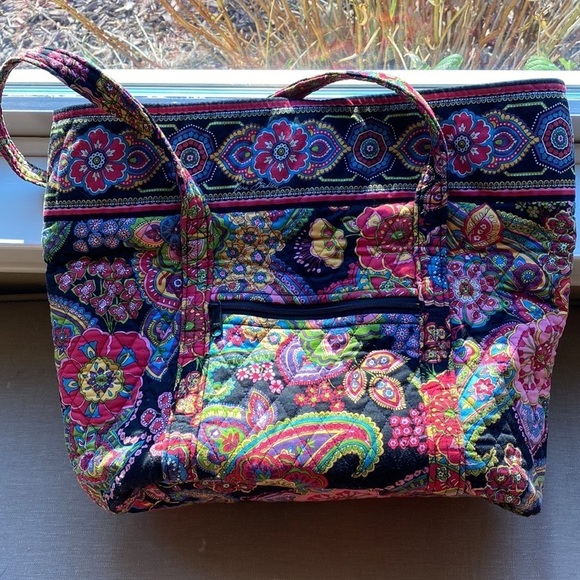 Vera Bradley Symphony in Hue Quilted Tote Bag - Picture 5 of 16